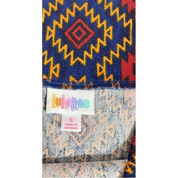 LulaRoe Cassie Women's A Line Navy Blue Skirt - Picture 5 of 7